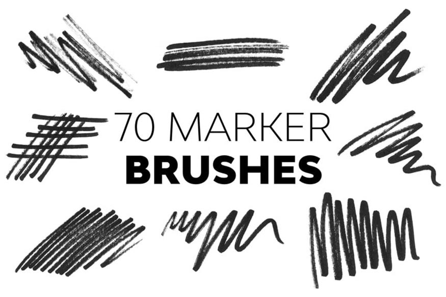 Dry Marker Brushes 