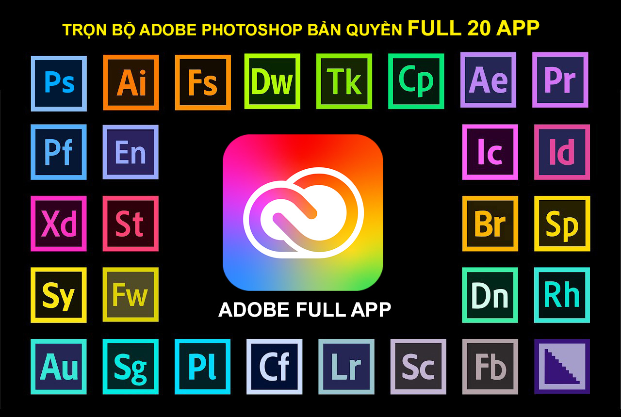 Adobe Photoshop Bản Quyền - Full App