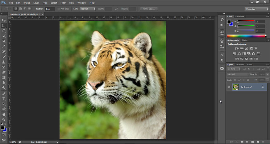 hiệu ứng phát sáng trong Photoshop