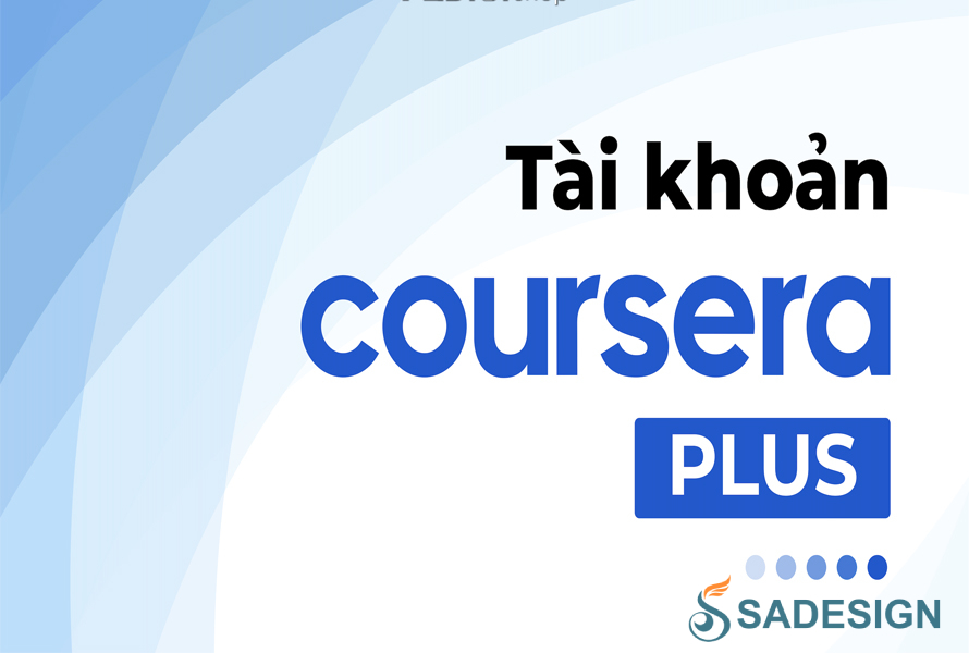 nâng cấp Coursera PLus tại SaDesign