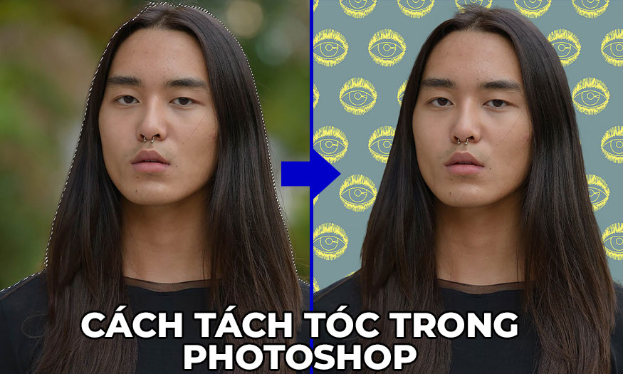 Tách tóc trong Photoshop cùng SaDesign