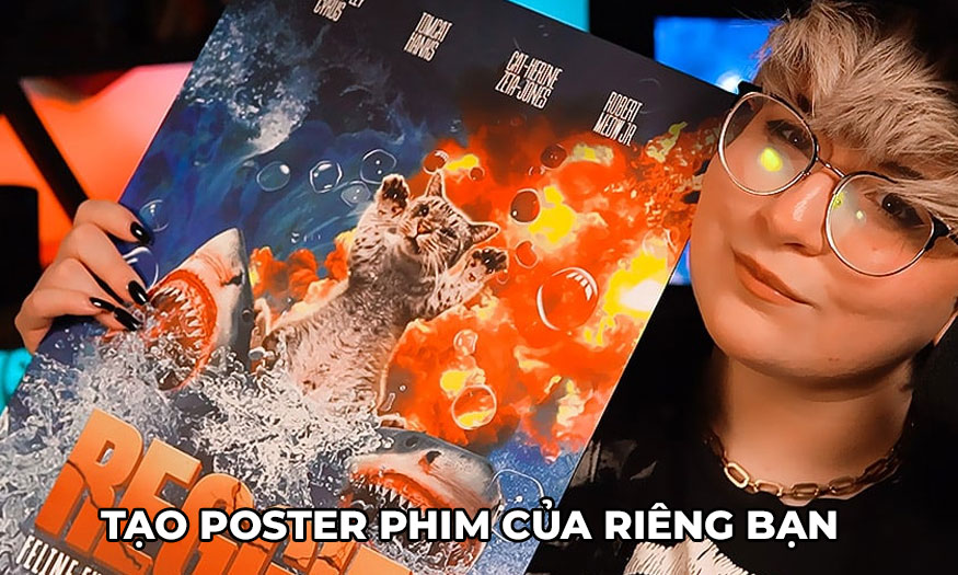 [Hướng dẫn] Tạo poster phim của riêng bạn bằng Photoshop ĐƠN GIẢN