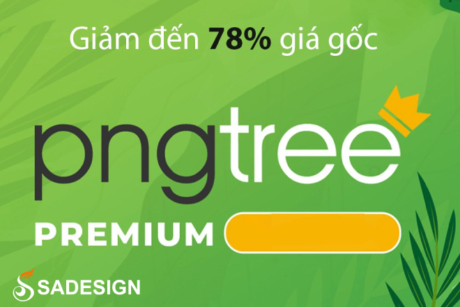 Tài khoản PNGtree Premium tạo sẵn 03 tháng