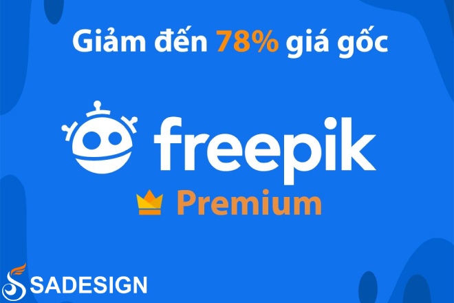 Tài khoản Freepik Premium 1-6 tháng