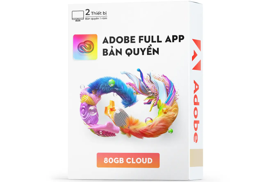 So sánh các gói Adobe Bản Quyền Full Apps khác tại SaDesign