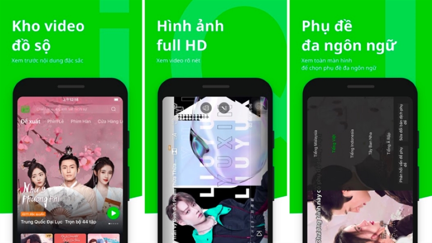 Tính năng hấp dẫn trên iQiyi