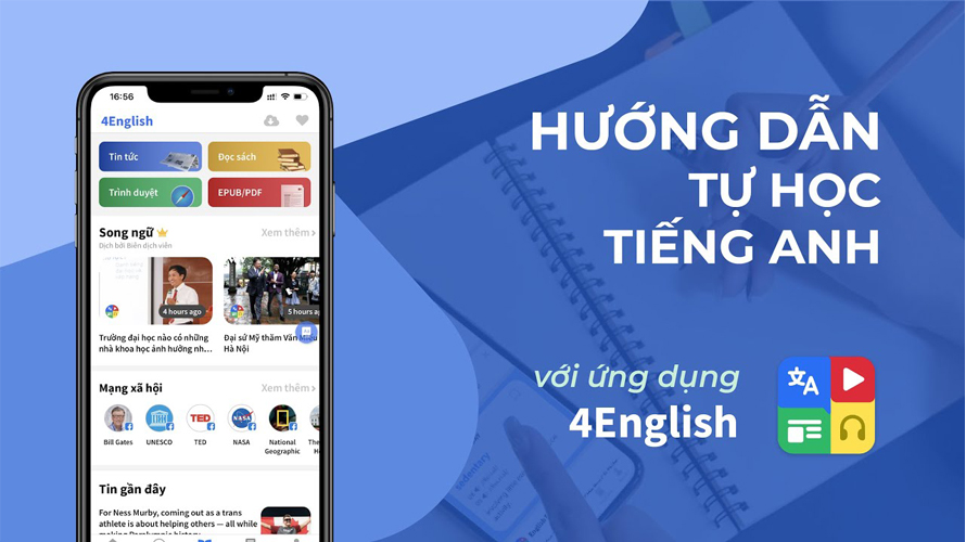 4English là ứng dụng gì