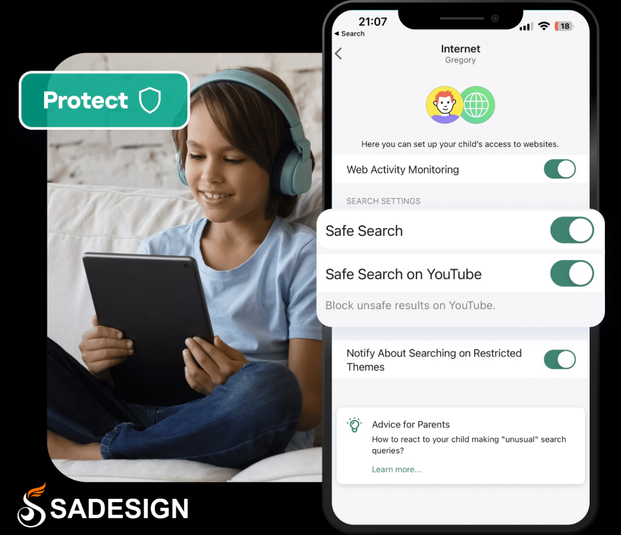 So sánh Kaspersky Safe Kid bản cao cấp và Free