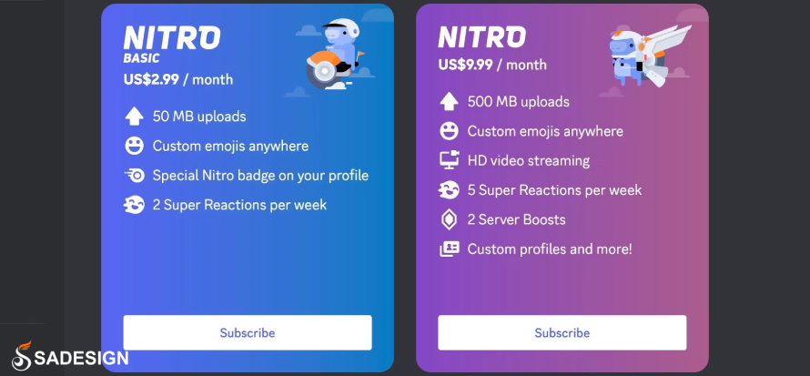 Cách nâng cấp Discord Nitro Basic giá rẻ