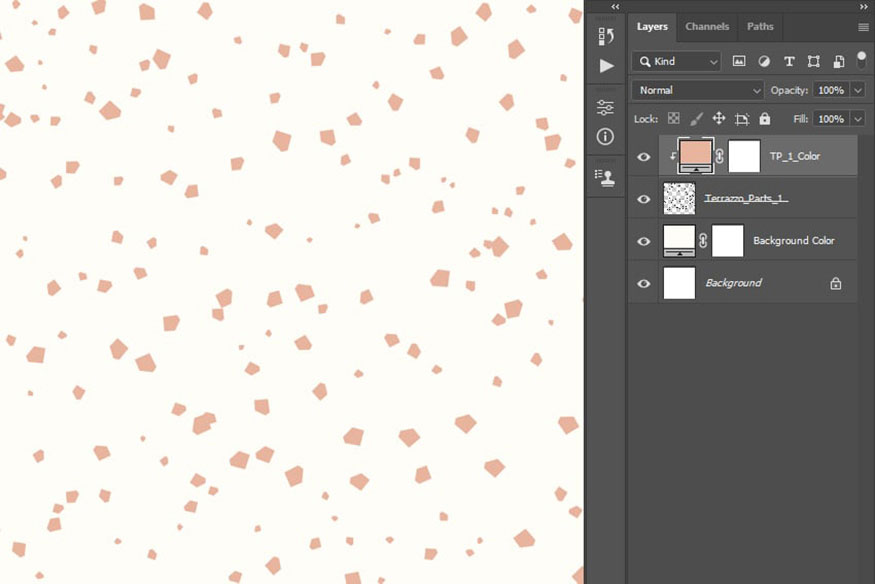 Layer => New Fill Layer => Solid Color