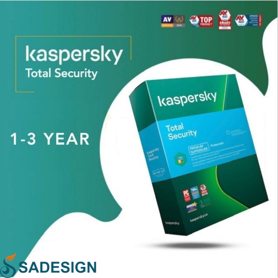 Hướng dẫn mua key Kaspersky Total Security tại SaDesign