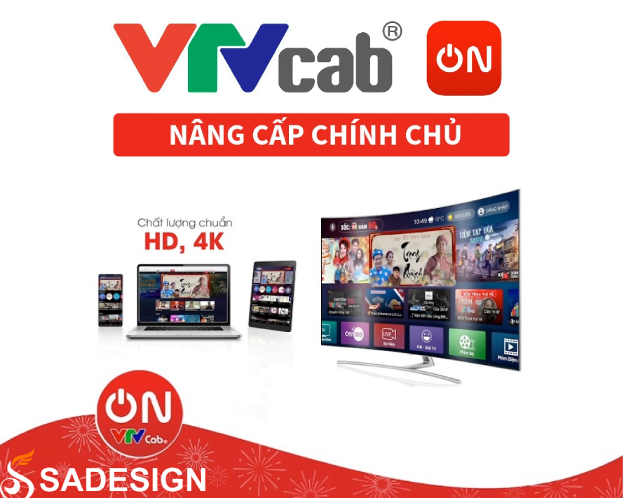 Vì sao nên chọn mua tài khoản VTVcab ON tại SaDesign