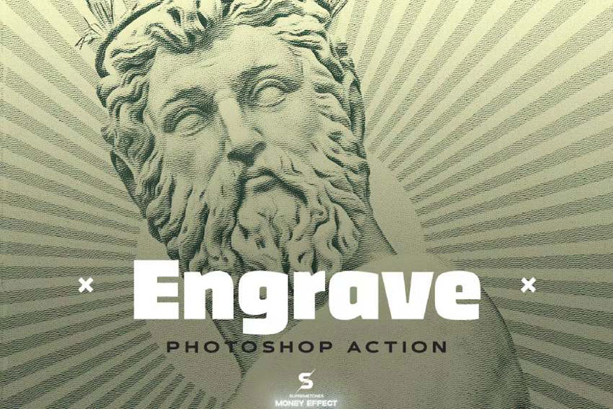 Engrave Photoshop Action Kit & Duotone FX 