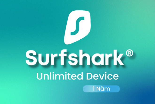 Tài khoản Surfshark VPN Unlimited Device