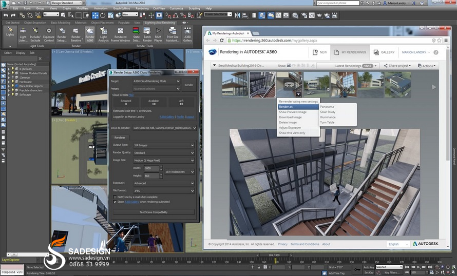 Ứng dụng của Autodesk 3ds Max trong đời sống