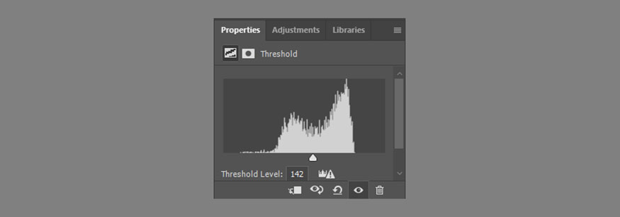 thêm layer Threshold