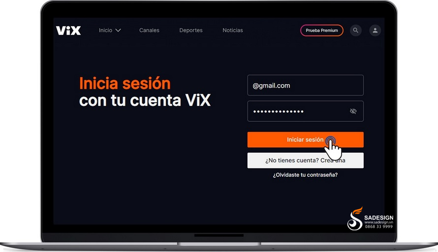 Hướng dẫn mua tài khoản Vix Premium tại SaDesign