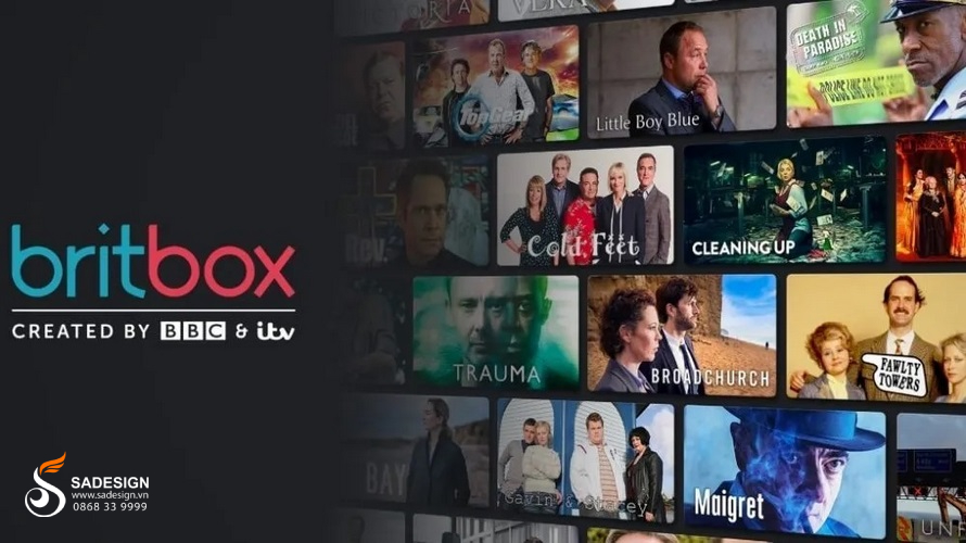 Tính năng trên Britbox UK