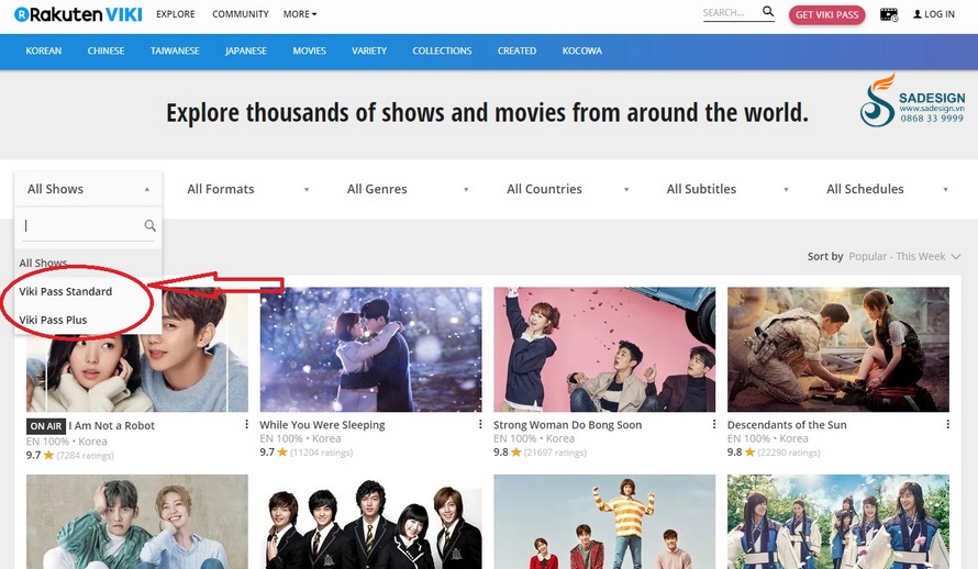 Viki Pass Plus là loại tài khoản nào