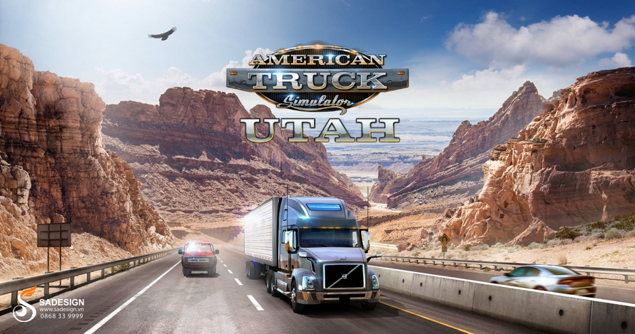 American Truck Simulator - Utah là game gì