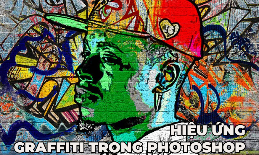 hiệu ứng Graffiti trong Photoshop