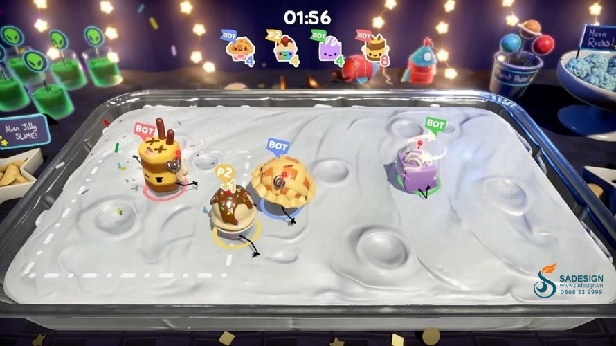 Điểm hấp dẫn của game Cake Bash