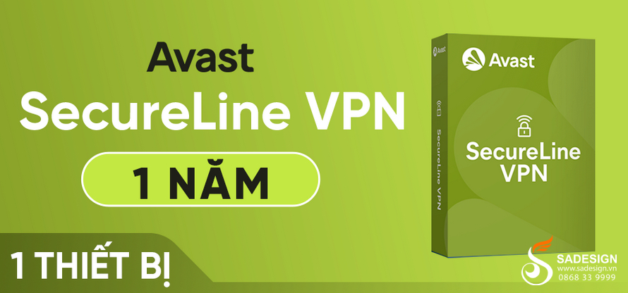 Hướng dẫn mua Avast SecureLine VPN tại SaDesign