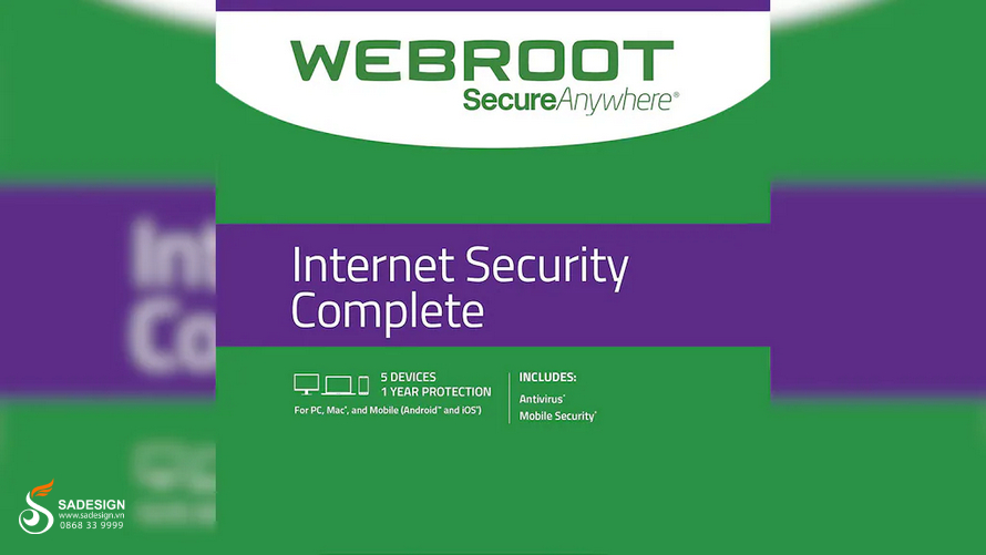 Webroot Secureanywhere Internet Security Complete là ứng dụng gì