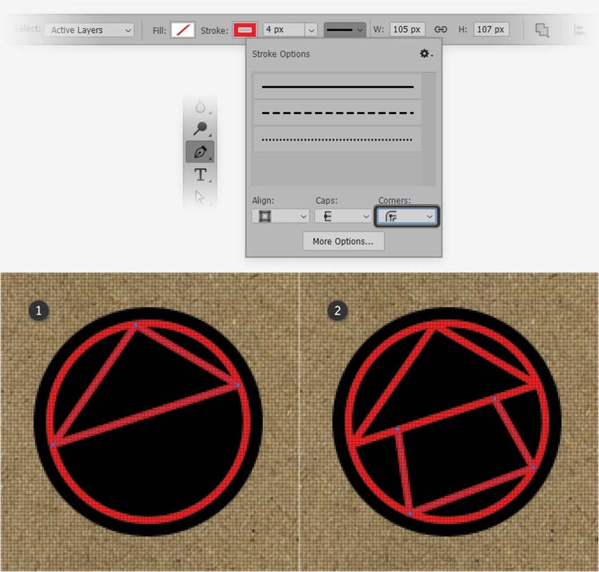 bật Grid (View > Show Grid hoặc Control-')