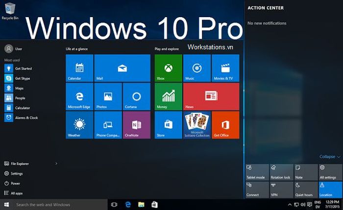 Download Windows 10 Pro, Tải xuống Bộ Cài Đặt Win 10 ISO 64bit