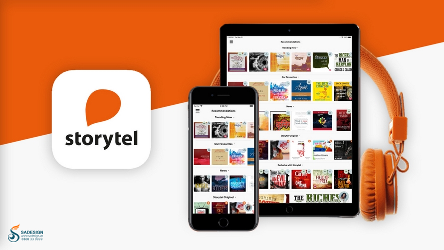 Storytel là ứng dụng gì