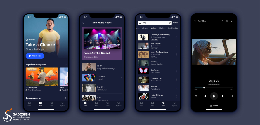 Hướng dẫn mua tài khoản Napster tại SaDesign
