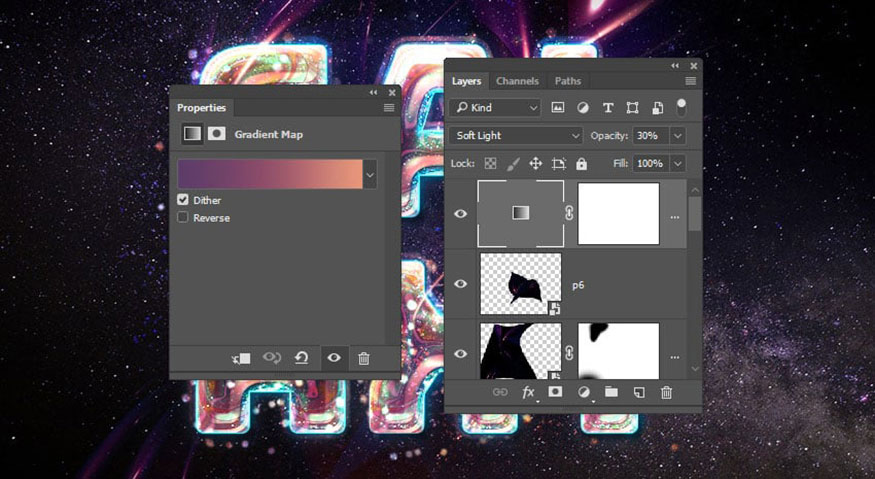 Thêm Gradient Map lên trên tất cả các layer