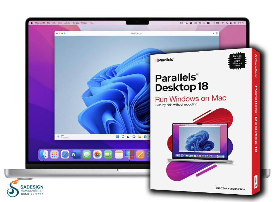 Hướng dẫn nâng cấp Parallels Desktop 18 tại SaDesign