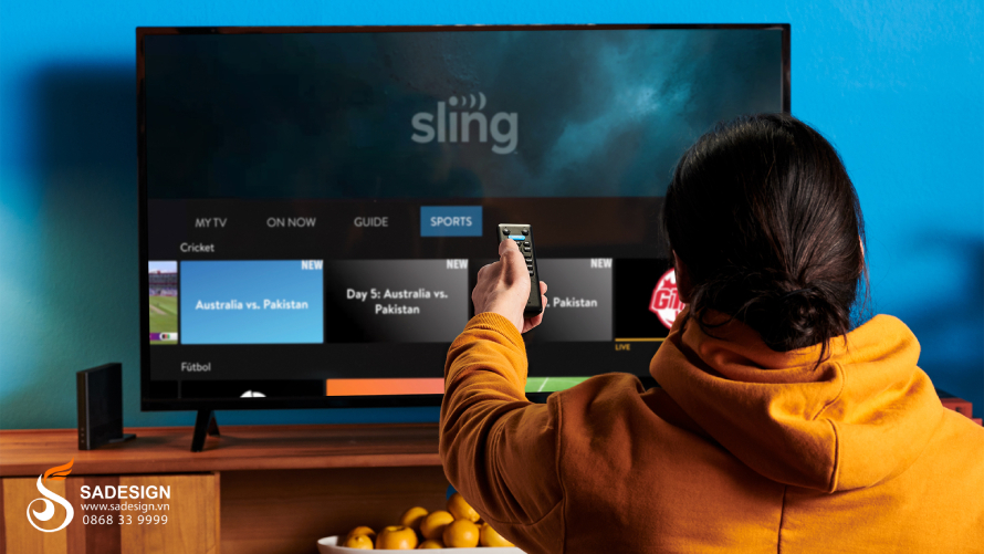 Hướng dẫn mua tài khoản SlingTV tại SaDesign