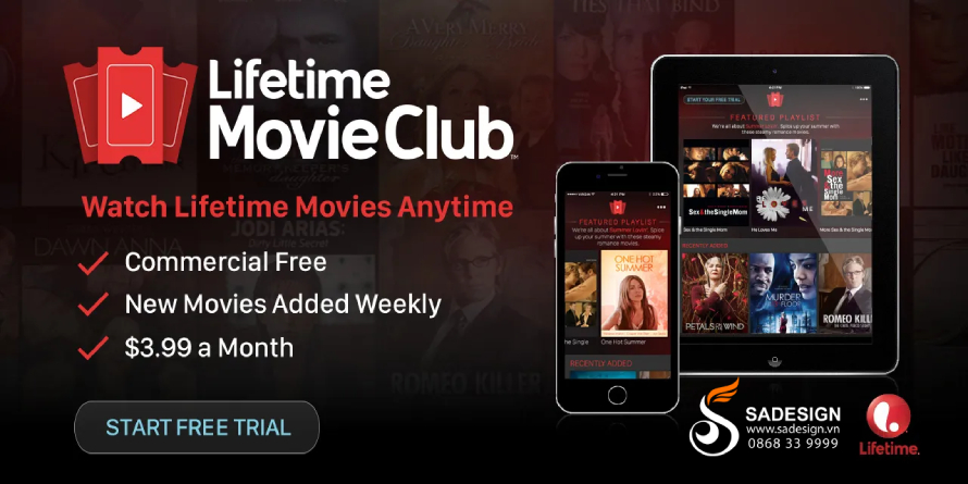 Hướng dẫn mua tài khoản Lifetime Movie Club tại SaDesign