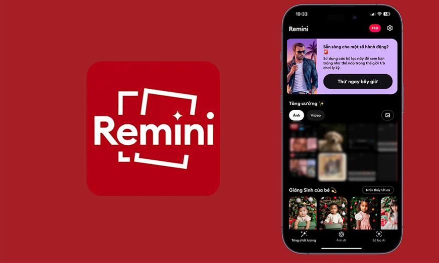 Cách dùng ứng dụng Remini làm nét ảnh/video bị mờ/vỡ