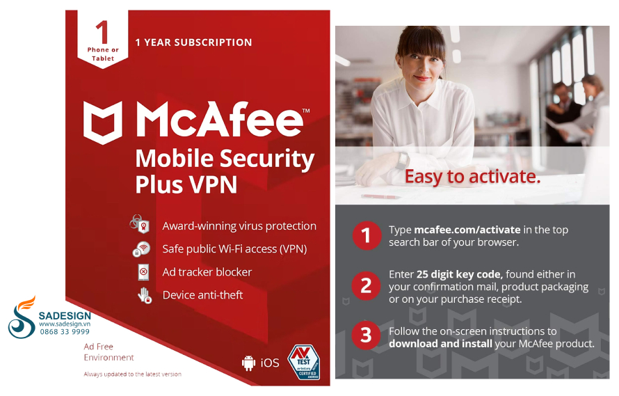 ​McAfee Mobile Security Plus VPN