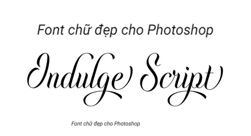 Download Font Chữ INDULGE SCRIPT Miễn Phí Cho Photoshop