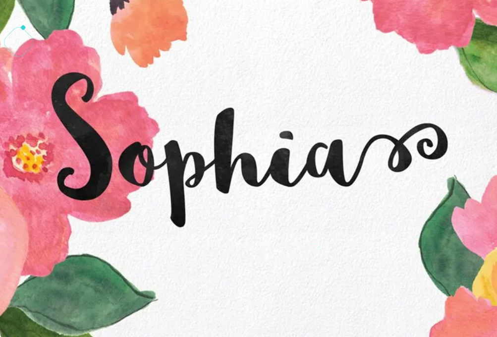 Download Font Chữ Sophia Miễn Phí Cho Photoshop