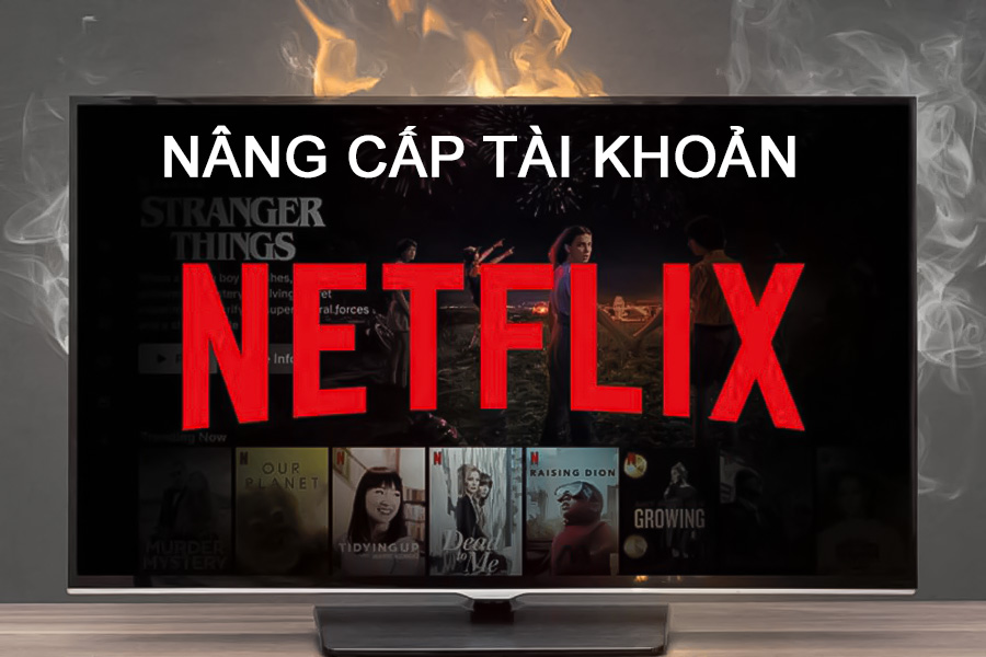 Nâng cấp Tài Khoản Netflix Chính Chủ