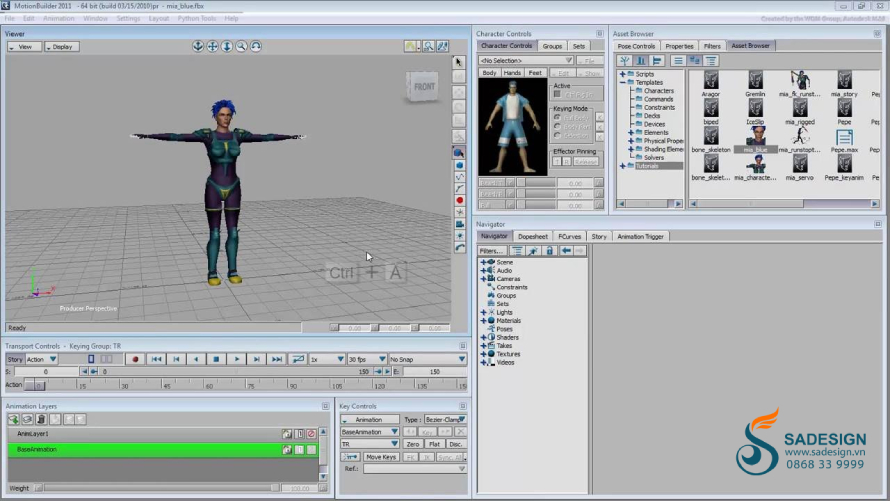 Ai nên dùng Autodesk MotionBuilder