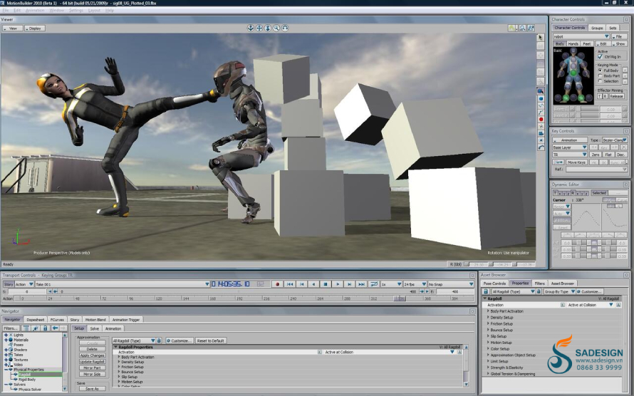 Hướng dẫn mua Autodesk MotionBuilder tại SaDesign