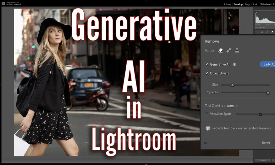 Lightroom Generative AI - Xóa vật thể bằng AI