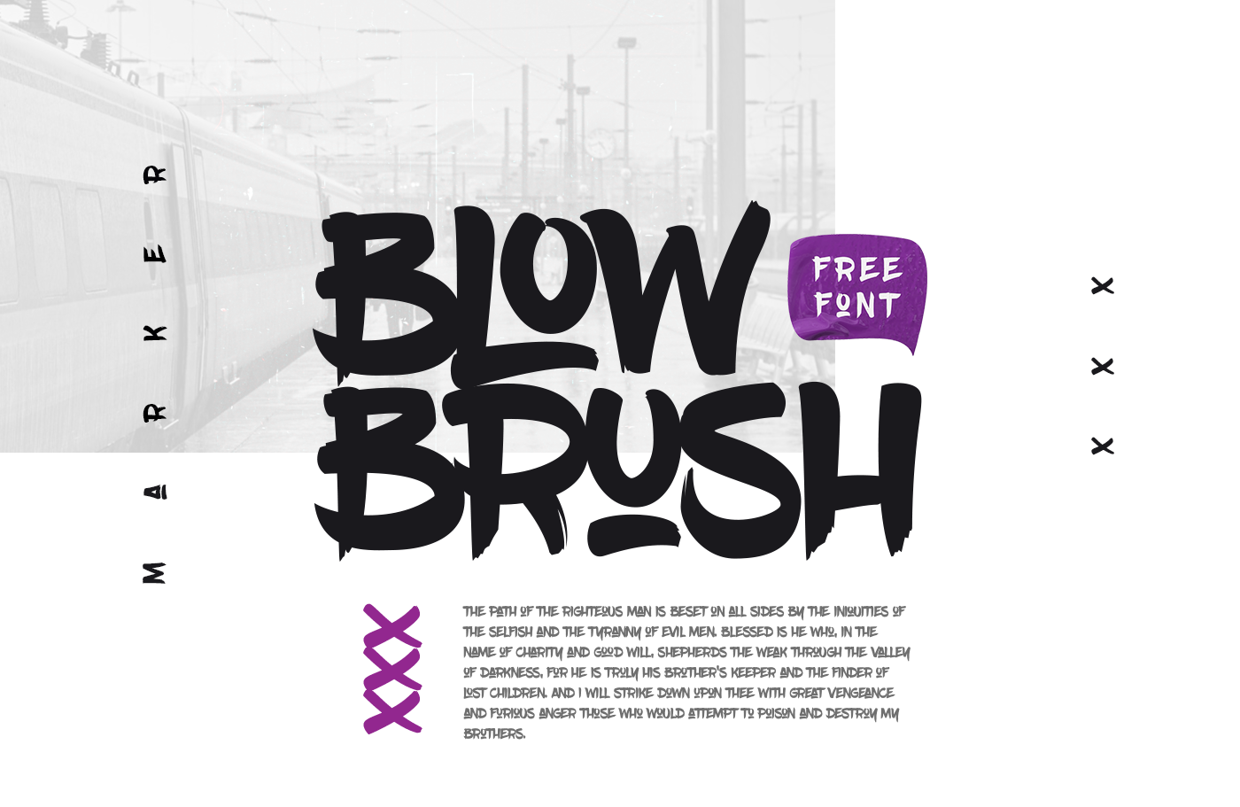 Download Font Chữ Blowbrush Miễn Phí Cho Photoshop