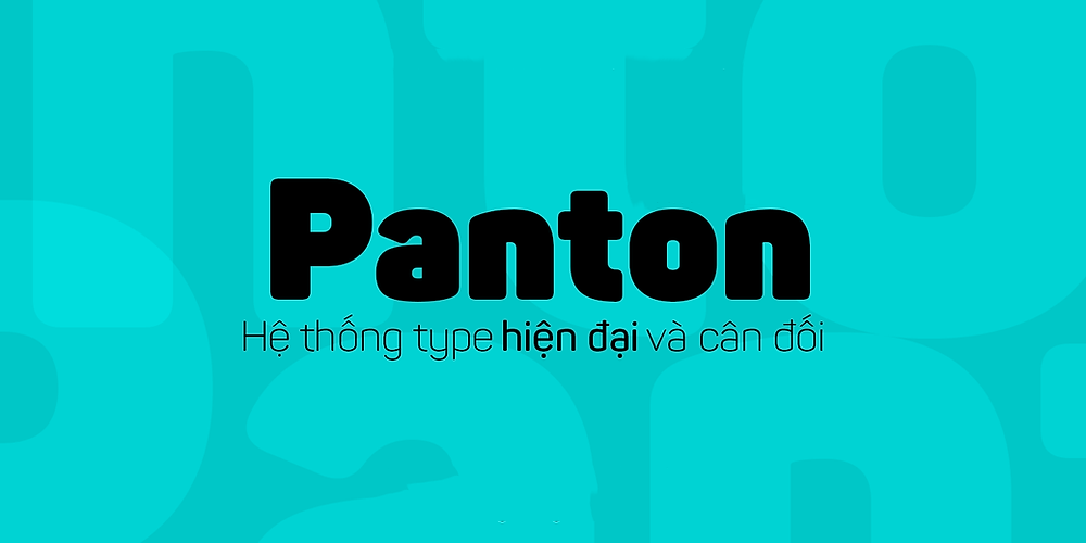 Download Font Chữ Panton Miễn Phí Cho Photoshop