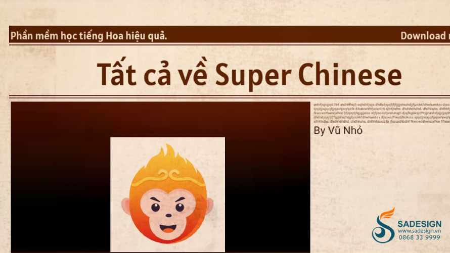 Super Chinese là ứng dụng như thế nào