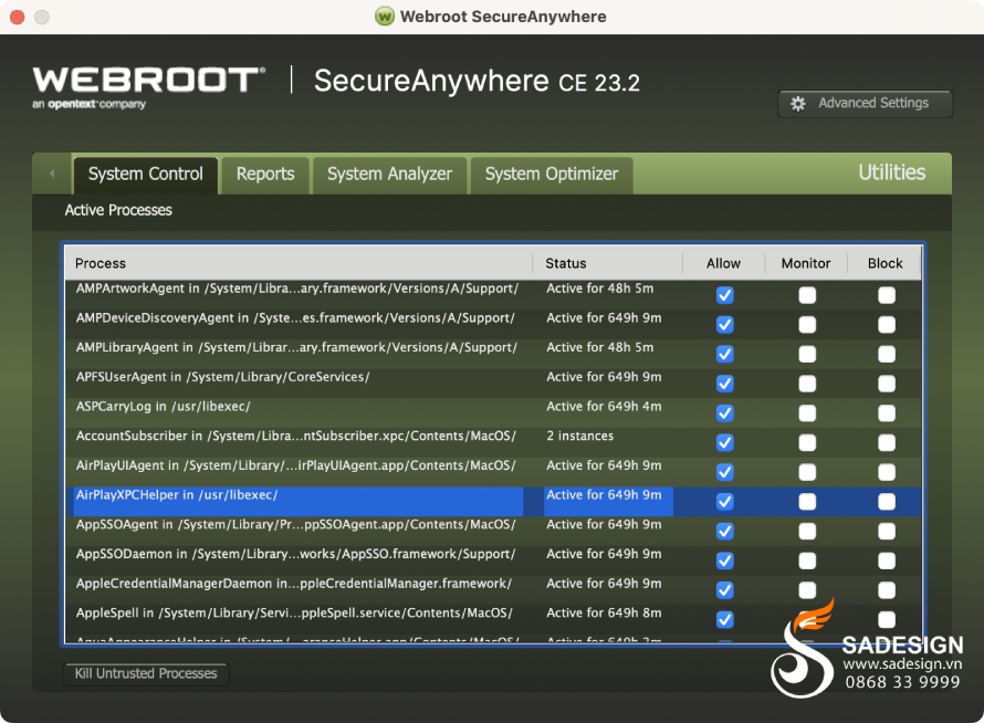 Ai nên dùng Webroot SecureAnywhere AntiVirus