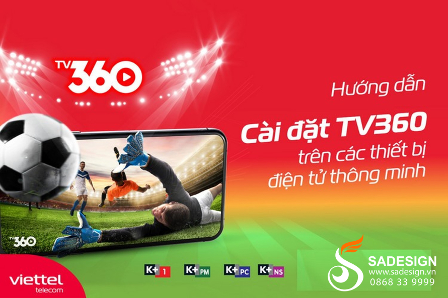 Hướng dẫn nâng cấp tài khoản TV360 VIP tại SaDesign