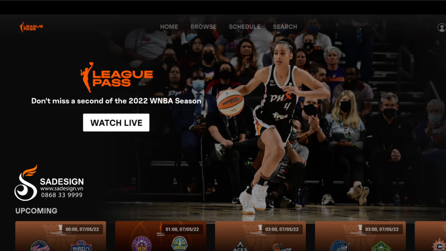 WNBA League Pass là ứng dụng gì